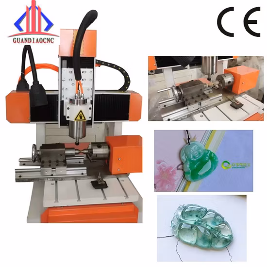Jade Stone CNC Carving Machine/ Gd-6060 Mini Stone CNC Router